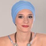 Turban Lola bleu ciel