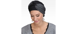 LESLIE NOIR/ GRIS CHINE