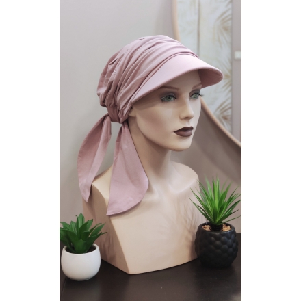 Casquette briana cap coton quartz rose