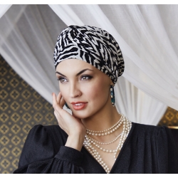 Bonnet boho scarlett zebra glam